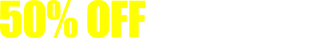 50% off site wide